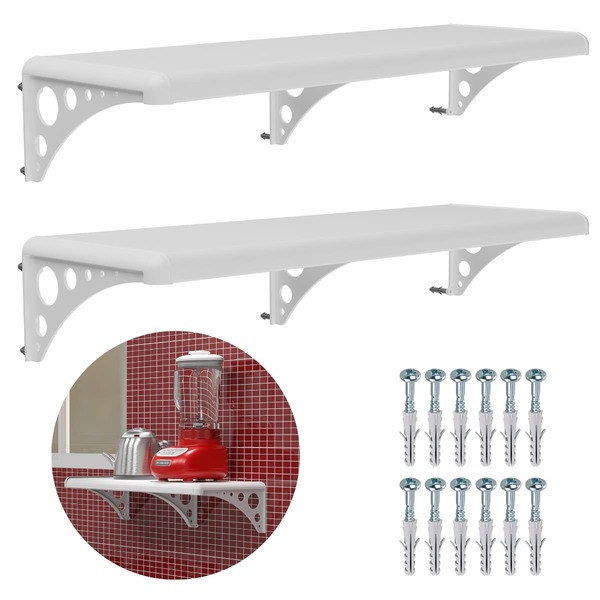 Prateleira Multiuso Branca Com Suporte | 100x30cm | Astra | K